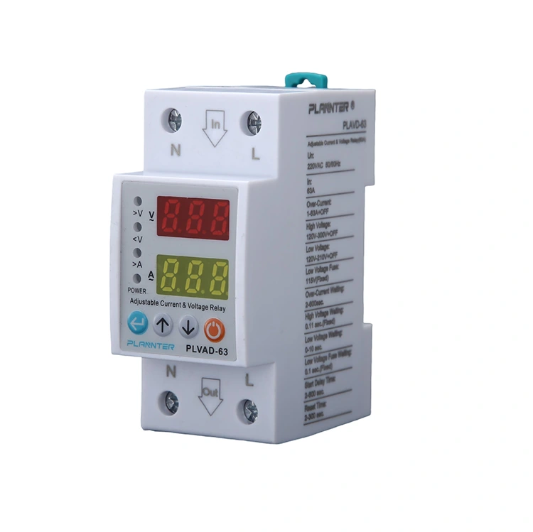 63A einstellbarer Spannungs-Stromschutz