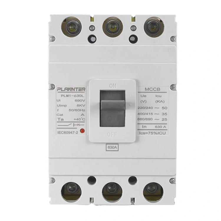 Industrieller AC-Leistungsschalter mit geformtem Gehäuse