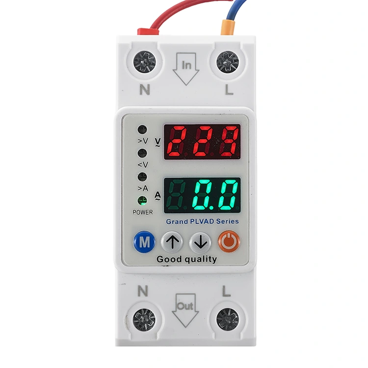 Selbstrückstellender Ober- und Unterschutz